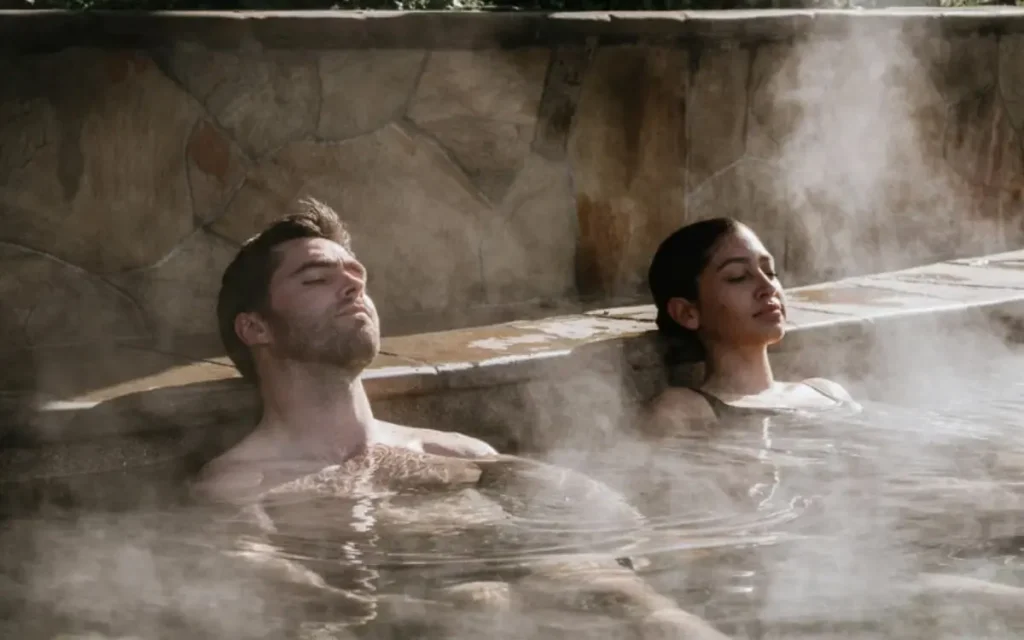 Relax in the Mineral Hot Springs
